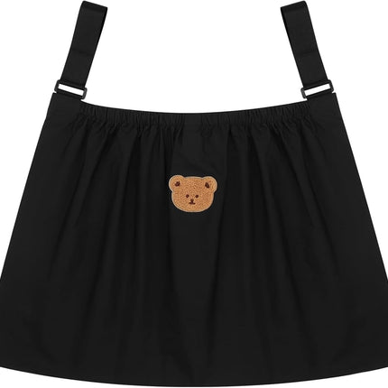 Universal Stroller Organizer, Large Storage Stroller Bag Fits for Uppababy, Nuna, Britax, Doona Strollers, Non-Slip Adjustable Storage Caddy Accessories for Stroller Crib.