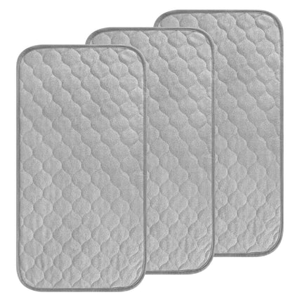3 Pack Waterproof Changing Pad Liners, Reusable Portable Diaper Changing Pad Covers.