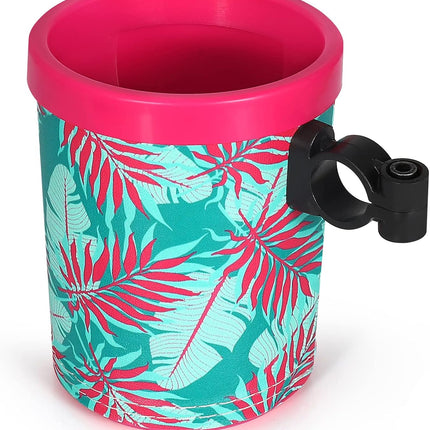 Bike Cup Holder, Bike Water Bottle Holders, Universal Bar Drink Cup Can Holder for Bicycles, Motorcycles, Scooters, Black.