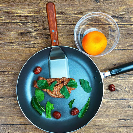 Metal Spatula for Cast Iron Skillet Grill Stainless Steel Spatula for Burger, Fish Turner Griddle Spatula, Spachulas Egg Flipper, Flat Top Metal Spatula for Cooking BBQ.