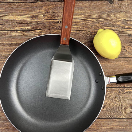 Metal Spatula for Cast Iron Skillet Grill Stainless Steel Spatula for Burger, Fish Turner Griddle Spatula, Spachulas Egg Flipper, Flat Top Metal Spatula for Cooking BBQ.