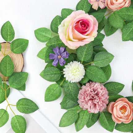 50pcs Artificial Green Leaves, Rose Leaves Artificial, Bulk Fake Leaves Greenery Leaves for DIY Wedding Birthday Party Bridal Shower Bouquets Centerpieces Home Decorations.