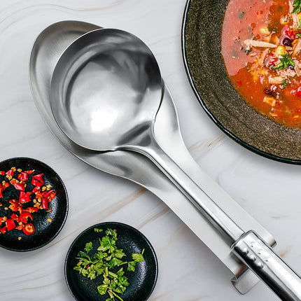 1 PCS Stainless Steel Spoon Rest, Spoon Holder for Stove Top, Utensil Spoon Rest Holder, kitchen utensils Holder for Ladles, Spatula, Cooking Utensils or Kitchen Tools (Silver).