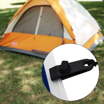 10 Pcs Heavy Duty Tarp Clips Shark Tent Fasteners Clips Holder for Car Covers, Outdoor Camping, Awnings, Swimming Pool Covers Black.