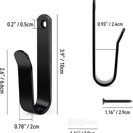 Snowboard Wall Mount Clips, Horizontal Snowboard Rack Display Stand, Snowboard Wall Mount Clips for Surfboards Skateboards Skis Home Garage.