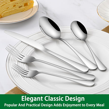 8-Piece 6.7 Inches Stainless Steel Tea Spoon,Durable Dishwasher Safe Teaspoons,Silverware Dessert Spoons For Kitchen,Small Spoons For Restaurant,Hotel.