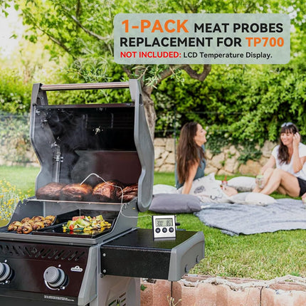 Tp700 Probe Thermometer Digital Meat Food Grill BBQ Cooking Kitchen Thermometer, 1 Pack (1 Piece).