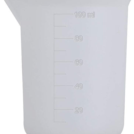 6Pcs 100ml Silicone Measuring Cups DIY Resin Glue Tools Cup for Making Handmade Craft Nonstick Silicone Mixing Cup.