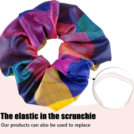 2mm Elastic Cord 10 Colours x 10 Meters Stretchy Nylon Thread for Jewellery Making Bracelets Necklaces Crafting Strong and Flexible.