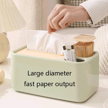 2 Pack Desk Organizer with Compartments for Pens and Toothpicks - Office Supply Storage Solution.