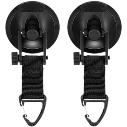 4 Pack Adjustable Strap Hooks for Tarp Tent Secure Attachment Multi Functional.