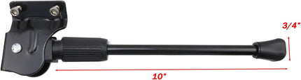 26 Inch Adjustable Aluminium Rear Bike Stands 2 Pack Black.