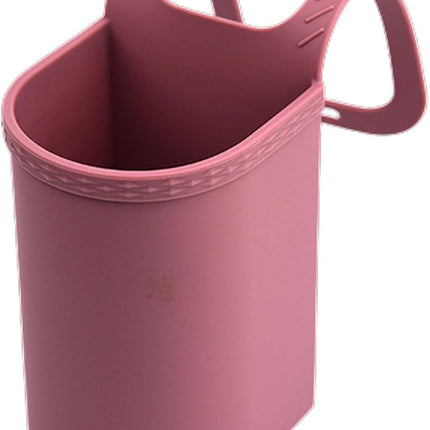 Universal Pink Stroller Silicon Cup Holder Hanging Storage Bag.