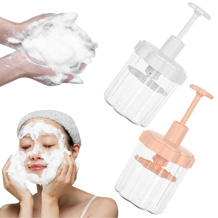 Portable Handheld Shower Soap Dispensers 2 Pack.