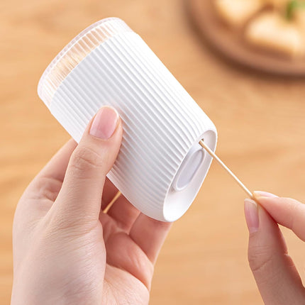 Portable Floss Dispenser White 1 Piece.