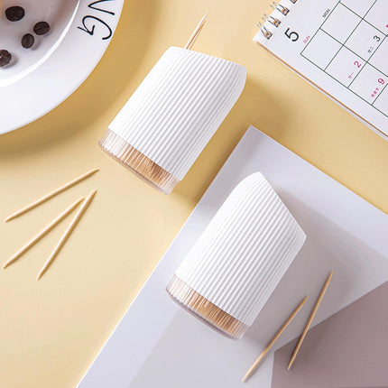 Portable Floss Dispenser White 1 Piece.