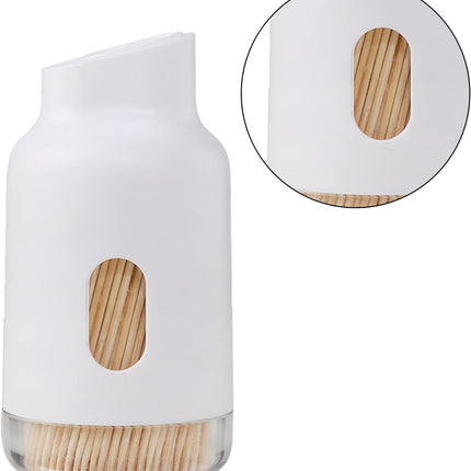 Portable Floss Dispenser White 1 Piece.