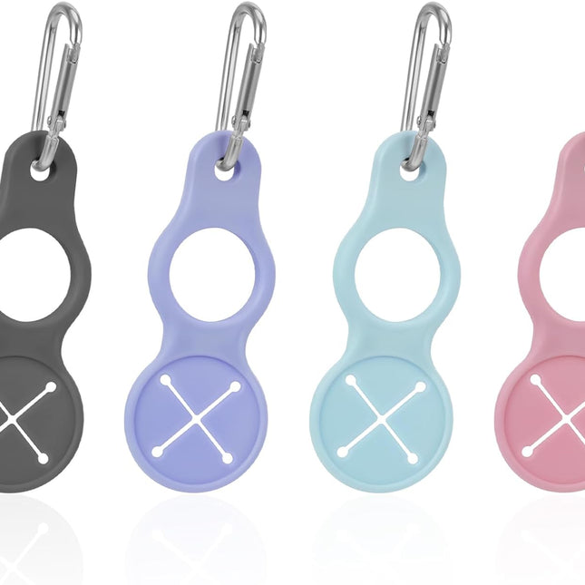 4 Pack Water Bottle Clip with Carabiner Portable Bottle Holder for Backpack Outdoor Hiking Running.