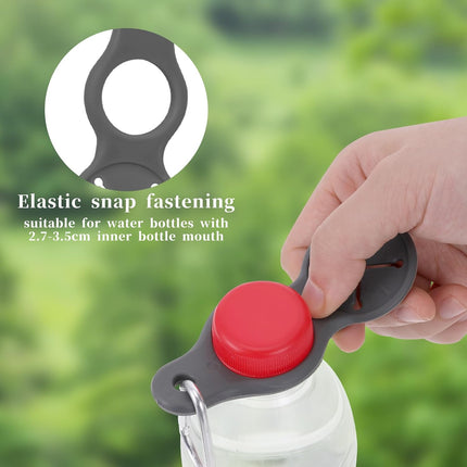 4 Pack Water Bottle Clip with Carabiner Portable Bottle Holder for Backpack Outdoor Hiking Running.
