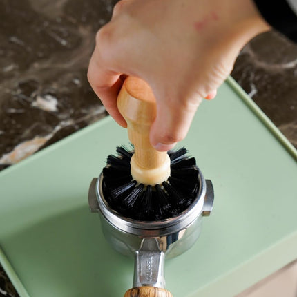 Barista Cleaning Brush for 58mm Handle Coffee Machine Cleaning Tool.