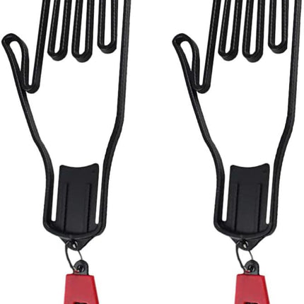 Golf Glove Holder Prevents Deformation and Protects Gloves Black 1 Pair.