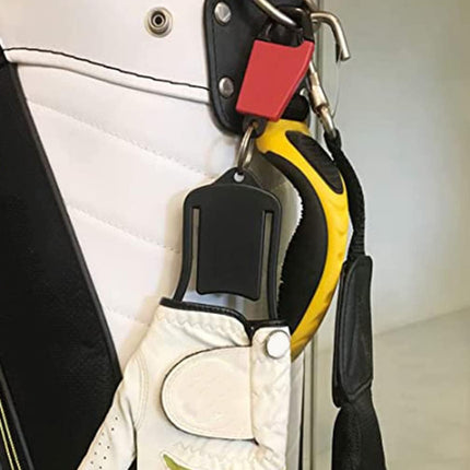 Golf Glove Holder Prevents Deformation and Protects Gloves Black 1 Pair.