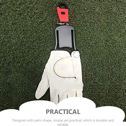 Golf Glove Holder Prevents Deformation and Protects Gloves Black 1 Pair.
