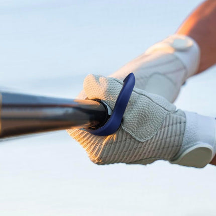 Blue Thumb Grips Finger Protectors for Thumb Tips - 1 Pair.