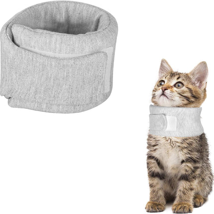 Soft Protective Collar for Cats & Small Dogs - Comfortable Adjustable (21-26 cm) - Set of 1.