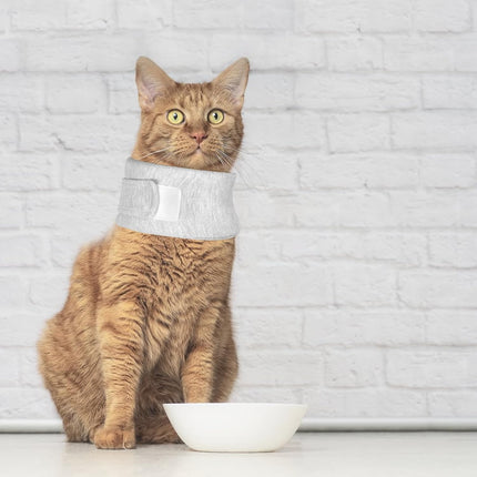 Soft Protective Collar for Cats & Small Dogs - Comfortable Adjustable (21-26 cm) - Set of 1.