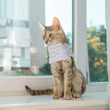 Soft Protective Collar for Cats & Small Dogs - Comfortable Adjustable (21-26 cm) - Set of 1.