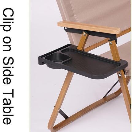 Folding Camping Table Multifunctional Portable Picnic Table for Outdoor Travel Khaki.