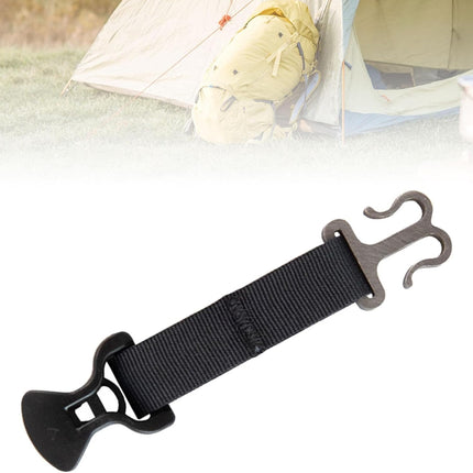 2 Pack Black Hammock Stand Suitable for Camping Outdoor Use.