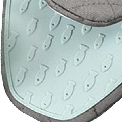 Light Green Heat Resistant Oven Mitt for Baking and Cooking - 1 Piece.