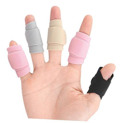 Adjustable Finger Splints 4 Pairs Finger Protectors Support Brace for Injury Recovery.