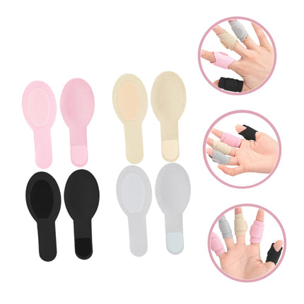 Adjustable Finger Splints 4 Pairs Finger Protectors Support Brace for Injury Recovery.