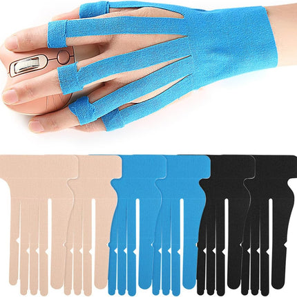 Pre-cut Cotton Sport Tape 3 Pairs Wrist and Finger Support.
