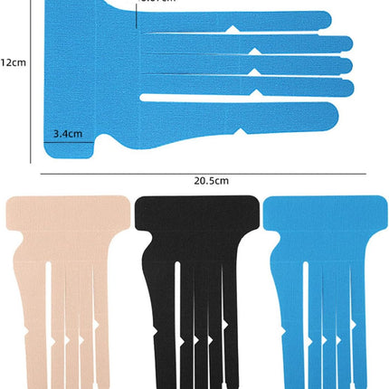 Pre-cut Cotton Sport Tape 3 Pairs Wrist and Finger Support.