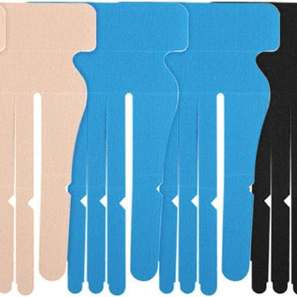 Pre-cut Cotton Sport Tape 3 Pairs Wrist and Finger Support.