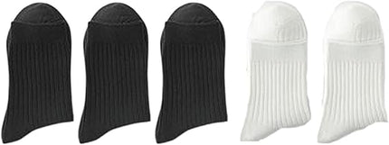 5 Pairs Unisex Camel Cotton Breathable Socks Size 38-44 For Sports & Daily Wear.