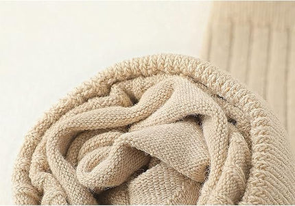 5 Pairs Unisex Camel Cotton Breathable Socks Size 38-44 For Sports & Daily Wear.