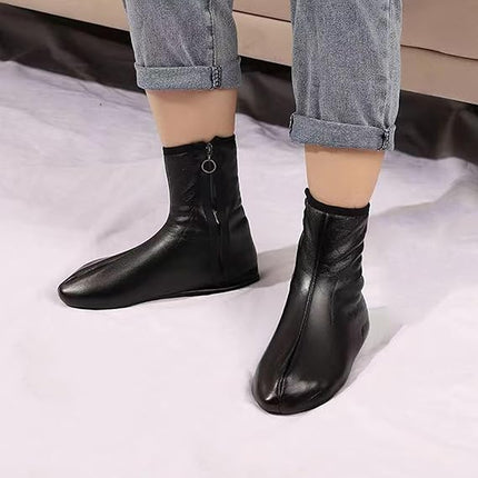 Non-Slip Socks Black Extra Grip for Elderly Pregnant Women on Smooth Floors 1 Pair.