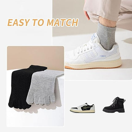 Breathable Cotton Socks for Running Yoga Walking Unisex Size 38-44 2 Pairs.