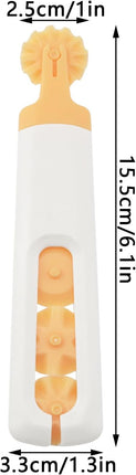 Yellow Raster Pattern Pastry & Tart Cutter - Cake Decorating Tool.