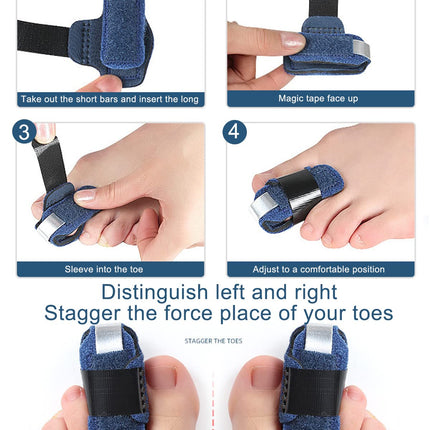 Adjustable Toe Spacer for Hammer Toe & Claw Toe with Spacers.