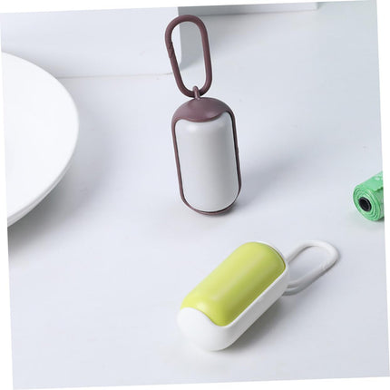 Dog Poop Bag Holder with Leash Hook Dispenser 5 Pack.