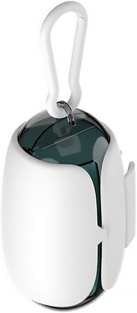 Handsfree Dog Poop Bag Holder Clip - Silicone Dispenser for Dog Leash - 1 Piece.