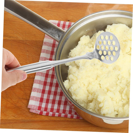 Robust Potato Masher for Vegetables & Fruit - Dishwasher Safe Kitchen Tool - Easy to Clean.