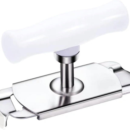 Adjustable Jar Opener Universal Lid Opener for All Sizes Lids Ideal for Seniors & Arthritis Silver 1 Piece.