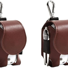 Golf Ball Pouch Set of 2 Belt Clip Holder Perfect Golf Gift for Men.